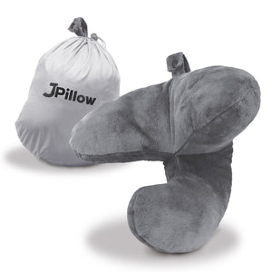 J-pillow travel pillow Silver Gray