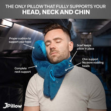 Load image into Gallery viewer, Jpillow Travel Pillow (Blue)