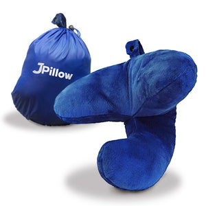 J-pillow travel pillow - Blue